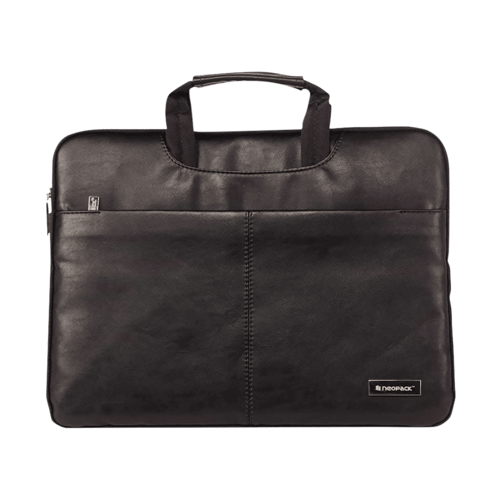 Buy Neopack Leather Nylon Laptop Sling Bag for 15 16.2 Inch